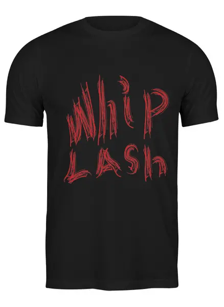 Заказать мужскую футболку в Москве. Футболка классическая WhipLash от clodwyng - готовые дизайны и нанесение принтов.