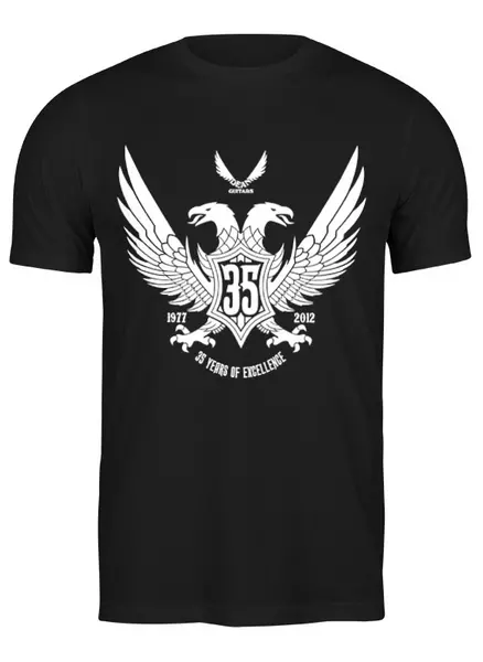 Заказать мужскую футболку в Москве. Футболка классическая Dean guitars от Djimas Leonki - готовые дизайны и нанесение принтов.