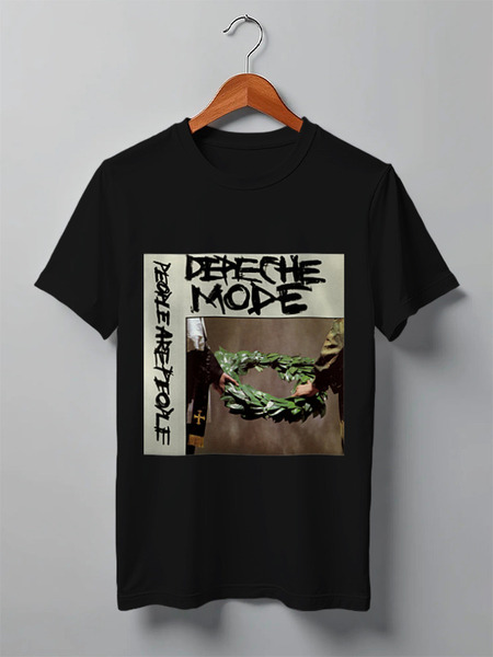 Заказать мужскую футболку в Москве. Футболка классическая Depeche Mode  от Fedor - готовые дизайны и нанесение принтов.