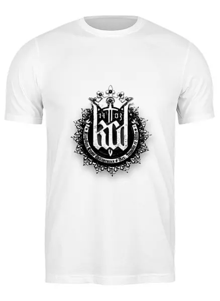 Заказать мужскую футболку в Москве. Футболка классическая Kingdom Come Deliverance от THE_NISE  - готовые дизайны и нанесение принтов.