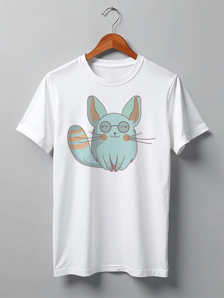 Заказать мужскую футболку в Москве. Футболка классическая Animals от oneredfoxstore@gmail.com - готовые дизайны и нанесение принтов.