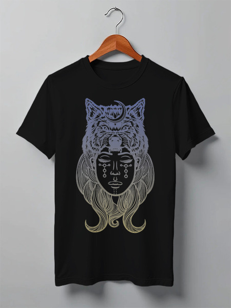 Заказать мужскую футболку в Москве. Футболка классическая Magic от oneredfoxstore@gmail.com - готовые дизайны и нанесение принтов.