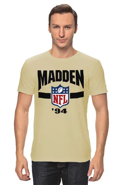 Заказать мужскую футболку в Москве. Футболка классическая MADDEN от robus - готовые дизайны и нанесение принтов.