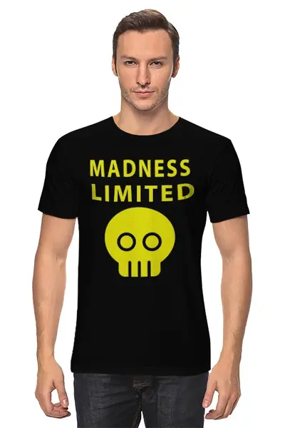 Заказать мужскую футболку в Москве. Футболка классическая Madness от Pinky-Winky - готовые дизайны и нанесение принтов.