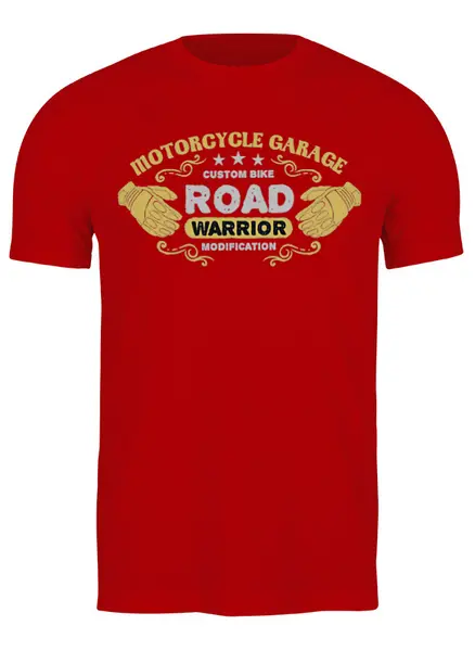 Заказать мужскую футболку в Москве. Футболка классическая Oldschool от oneredfoxstore@gmail.com - готовые дизайны и нанесение принтов.