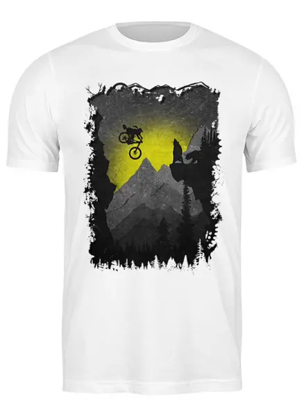 Заказать мужскую футболку в Москве. Футболка классическая Bears Drop от oneredfoxstore@gmail.com - готовые дизайны и нанесение принтов.