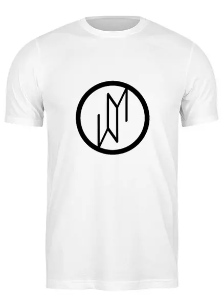 Заказать мужскую футболку в Москве. Футболка классическая Море Монро - Лого от T_Shirt - готовые дизайны и нанесение принтов.
