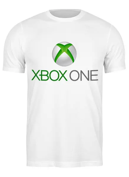 Заказать мужскую футболку в Москве. Футболка классическая Xbox One от game-fan - готовые дизайны и нанесение принтов.