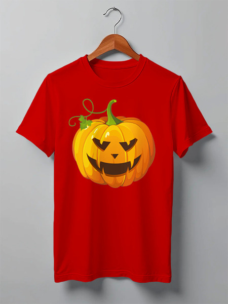 Заказать мужскую футболку в Москве. Футболка классическая Halloween от Jimmy Flash - готовые дизайны и нанесение принтов.