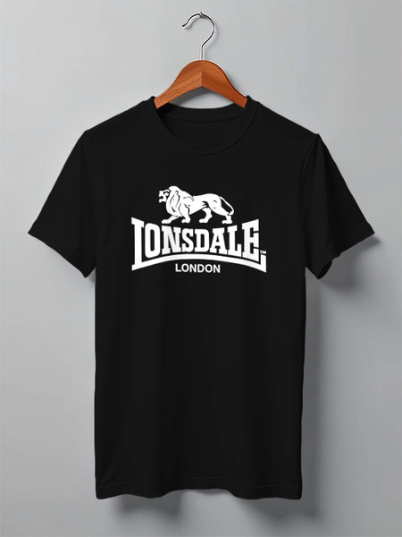 Заказать мужскую футболку в Москве. Футболка классическая lonsdale london от rancid - готовые дизайны и нанесение принтов.