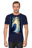 Заказать мужскую футболку в Москве. Футболка классическая Величественная сова в таинственном лесу от Nortes  - готовые дизайны и нанесение принтов.