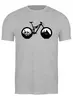 Заказать мужскую футболку в Москве. Футболка классическая Mountain Bike от oneredfoxstore@gmail.com - готовые дизайны и нанесение принтов.