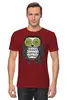 Заказать мужскую футболку в Москве. Футболка классическая Owl Here от oneredfoxstore@gmail.com - готовые дизайны и нанесение принтов.