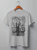 Заказать мужскую футболку в Москве. Футболка классическая Punk Cat Rider от oneredfoxstore@gmail.com - готовые дизайны и нанесение принтов.