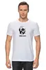 Заказать мужскую футболку в Москве. Футболка классическая КиберЛенинка от CyberLeninka - готовые дизайны и нанесение принтов.