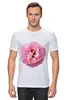 Заказать мужскую футболку в Москве. Футболка классическая Розовый бутон от Антон Величко - готовые дизайны и нанесение принтов.