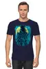 Заказать мужскую футболку в Москве. Футболка классическая Aliens от oneredfoxstore@gmail.com - готовые дизайны и нанесение принтов.