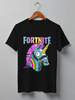 Заказать мужскую футболку в Москве. Футболка классическая FORTNITE от geekbox - готовые дизайны и нанесение принтов.