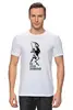 Заказать мужскую футболку в Москве. Футболка классическая #ex_ussr_screamo - Белая от elsperanto - готовые дизайны и нанесение принтов.