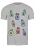Заказать мужскую футболку в Москве. Футболка классическая Magic от oneredfoxstore@gmail.com - готовые дизайны и нанесение принтов.