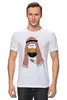 Заказать мужскую футболку в Москве. Футболка классическая Салям из арабистана! от notesinthemargin@yandex.ru - готовые дизайны и нанесение принтов.