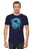 Заказать мужскую футболку в Москве. Футболка классическая MTB Ride от oneredfoxstore@gmail.com - готовые дизайны и нанесение принтов.
