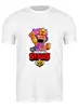 Заказать мужскую футболку в Москве. Футболка классическая BRAWL STARS SANDY  от geekbox - готовые дизайны и нанесение принтов.