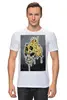 Заказать мужскую футболку в Москве. Футболка классическая Gold skull от scoopysmith - готовые дизайны и нанесение принтов.