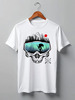 Заказать мужскую футболку в Москве. Футболка классическая Snow Skull от oneredfoxstore@gmail.com - готовые дизайны и нанесение принтов.