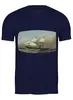 Заказать мужскую футболку в Москве. Футболка классическая American Naval Frigate (Антонио Якобсен) от trend - готовые дизайны и нанесение принтов.