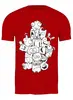 Заказать мужскую футболку в Москве. Футболка классическая Zombies от oneredfoxstore@gmail.com - готовые дизайны и нанесение принтов.