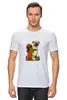 Заказать мужскую футболку в Москве. Футболка классическая Медитация от T-shirt print  - готовые дизайны и нанесение принтов.