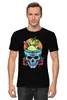 Заказать мужскую футболку в Москве. Футболка классическая Summer skull   от T-shirt print  - готовые дизайны и нанесение принтов.