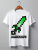 Заказать мужскую футболку в Москве. Футболка классическая MINECRAFT от weeert - готовые дизайны и нанесение принтов.