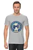 Заказать мужскую футболку в Москве. Футболка классическая Columbus Blue Jackets от dobryidesign - готовые дизайны и нанесение принтов.
