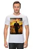 Заказать мужскую футболку в Москве. Футболка классическая Путин В.В. от Тима Старк - готовые дизайны и нанесение принтов.