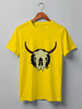 Заказать мужскую футболку в Москве. Футболка классическая Skull Bull от denis01001 - готовые дизайны и нанесение принтов.