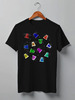 Заказать мужскую футболку в Москве. Футболка классическая Cats Here от oneredfoxstore@gmail.com - готовые дизайны и нанесение принтов.
