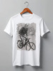 Заказать мужскую футболку в Москве. Футболка классическая Cat Punk Rider от oneredfoxstore@gmail.com - готовые дизайны и нанесение принтов.