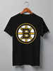 Заказать мужскую футболку в Москве. Футболка классическая Boston Bruins от dobryidesign - готовые дизайны и нанесение принтов.