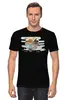 Заказать мужскую футболку в Москве. Футболка классическая Mountains от oneredfoxstore@gmail.com - готовые дизайны и нанесение принтов.