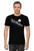 Заказать мужскую футболку в Москве. Футболка классическая Owl Moon от oneredfoxstore@gmail.com - готовые дизайны и нанесение принтов.