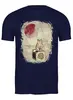 Заказать мужскую футболку в Москве. Футболка классическая Japan Sushi Cat от oneredfoxstore@gmail.com - готовые дизайны и нанесение принтов.