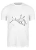 Заказать мужскую футболку в Москве. Футболка классическая Морской конек от kristibygaga - готовые дизайны и нанесение принтов.