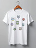 Заказать мужскую футболку в Москве. Футболка классическая Owl Here от oneredfoxstore@gmail.com - готовые дизайны и нанесение принтов.