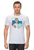 Заказать мужскую футболку в Москве. Футболка классическая Защитник от aniramasatosi@gmail.com - готовые дизайны и нанесение принтов.