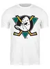 Заказать мужскую футболку в Москве. Футболка классическая Mighty Ducks от Mesk08 - готовые дизайны и нанесение принтов.