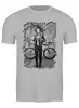Заказать мужскую футболку в Москве. Футболка классическая Punk Girl Biker от oneredfoxstore@gmail.com - готовые дизайны и нанесение принтов.