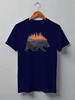 Заказать мужскую футболку в Москве. Футболка классическая Bear Here от oneredfoxstore@gmail.com - готовые дизайны и нанесение принтов.