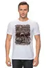 Заказать мужскую футболку в Москве. Футболка классическая Underground Cat Rider от oneredfoxstore@gmail.com - готовые дизайны и нанесение принтов.